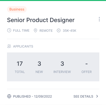 job Vacancy
